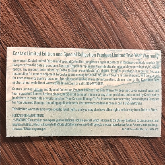 Costa Sarasota Limited Edition Polarized Sunglasses - Picture 12 of 13